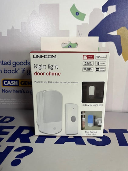 Night Light Plug in Door Chime - Uni-Com.